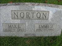 Norton, Max E. and Emma J